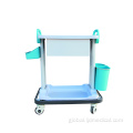 Emergency Trolley With Drawers And Wheels Hospital Drug Delivery emergency Trolley with Infusion Stand Supplier